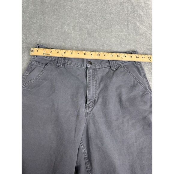 Carhartt Rugged Flex Relaxed Fit Canvas Work Short Men's Size 34 Gray - Picture 8 of 11